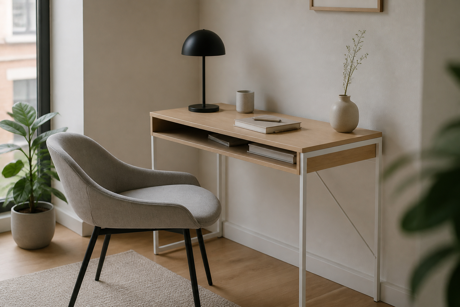 5 bureaus voor een smalle kamer onder €200
