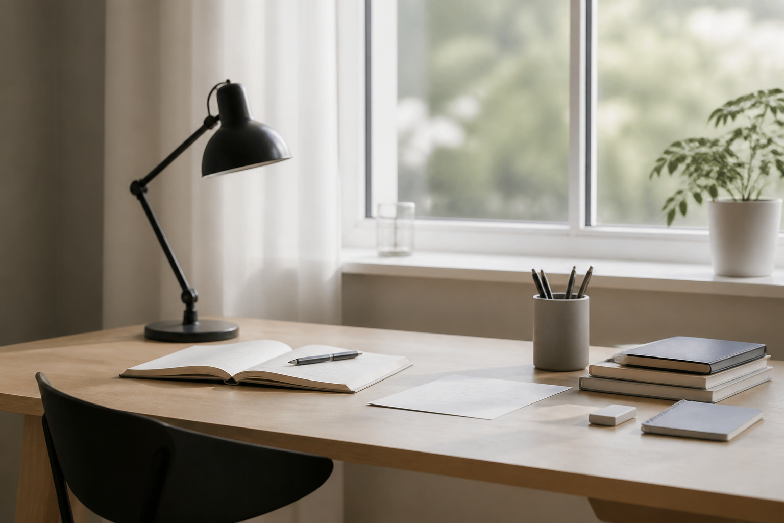 5 bureaus voor middelbare scholieren met ruimte voor laptop en boeken