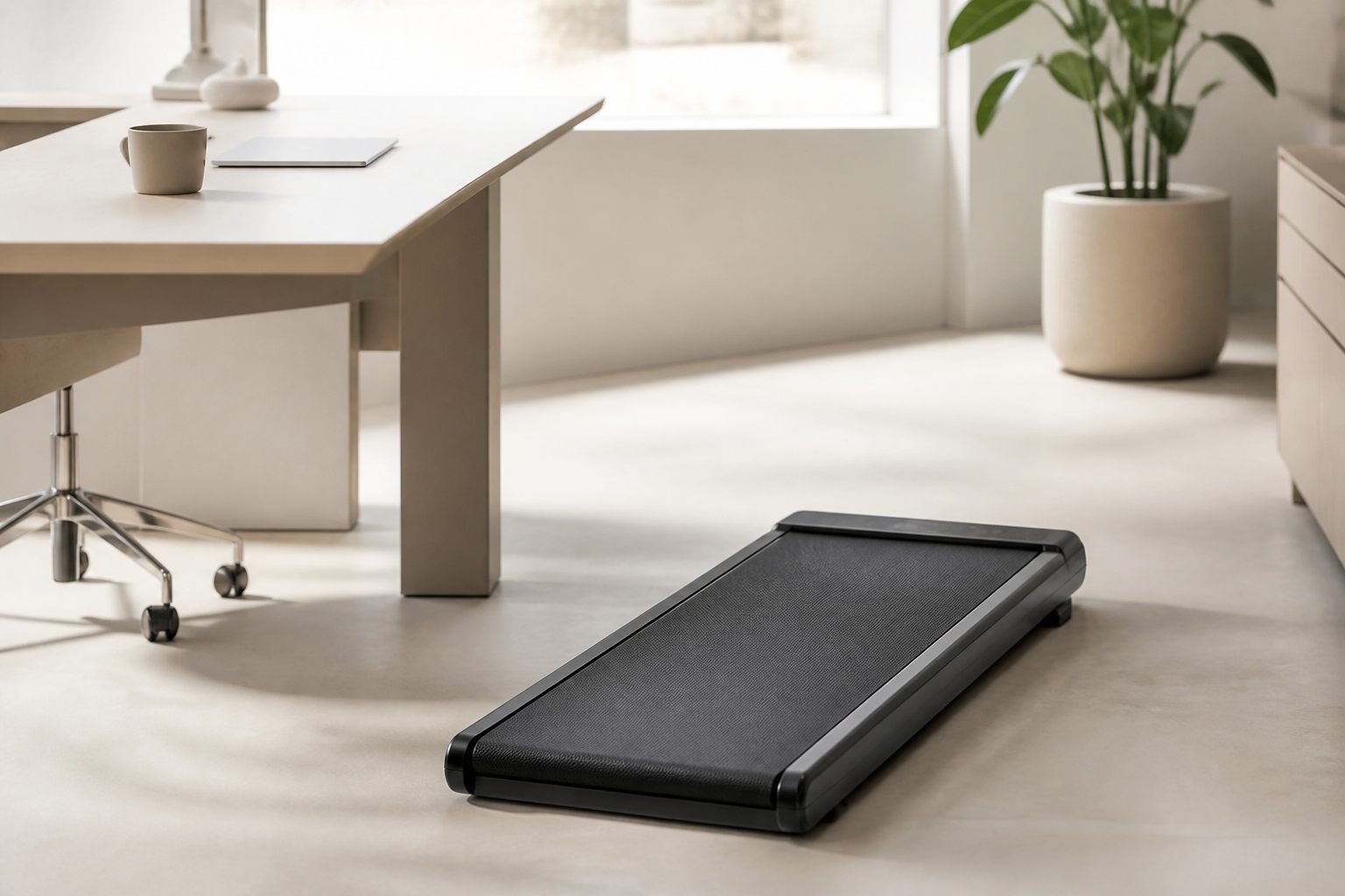 Stille wandelband voor onder je bureau: 5 modellen voor een appartement