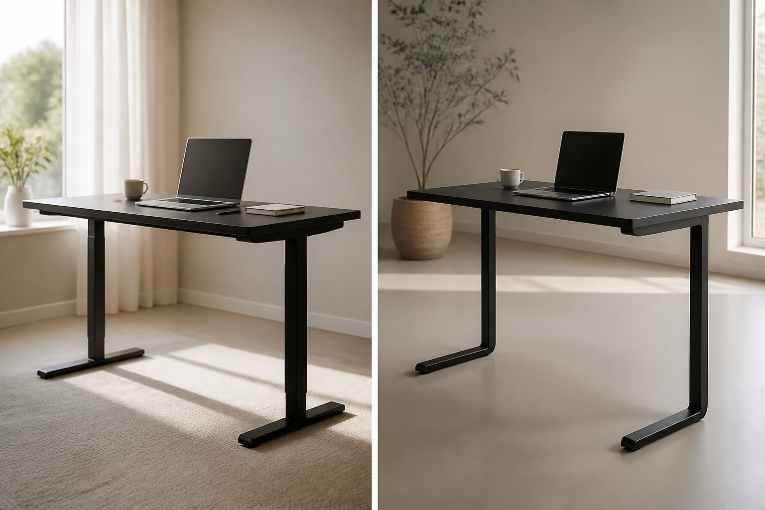 T-poot vs C-poot bureau: welke basis koop je voor meer stabiliteit?
