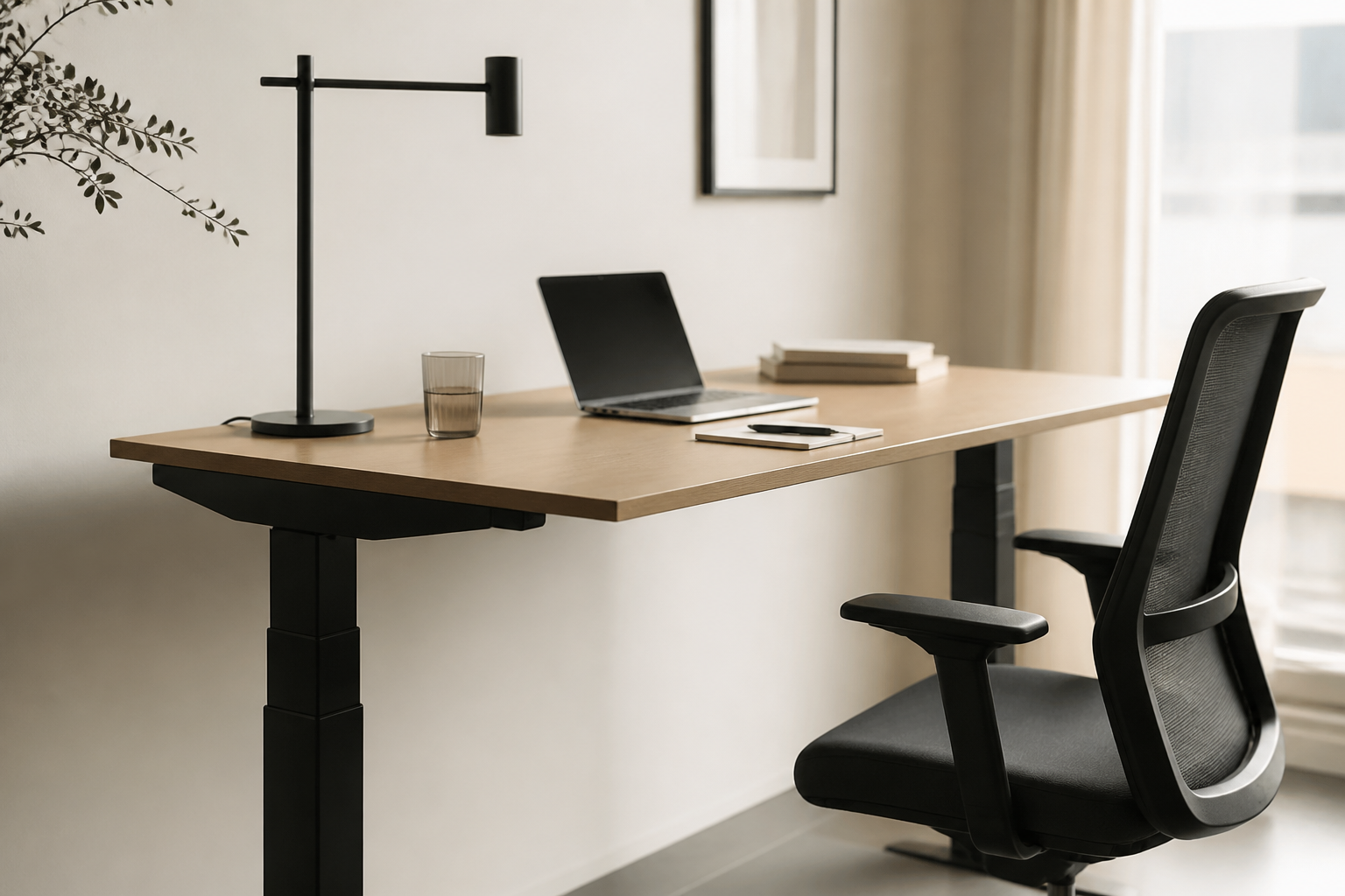 Welk bureau voor personen boven 1,90 m koop je?