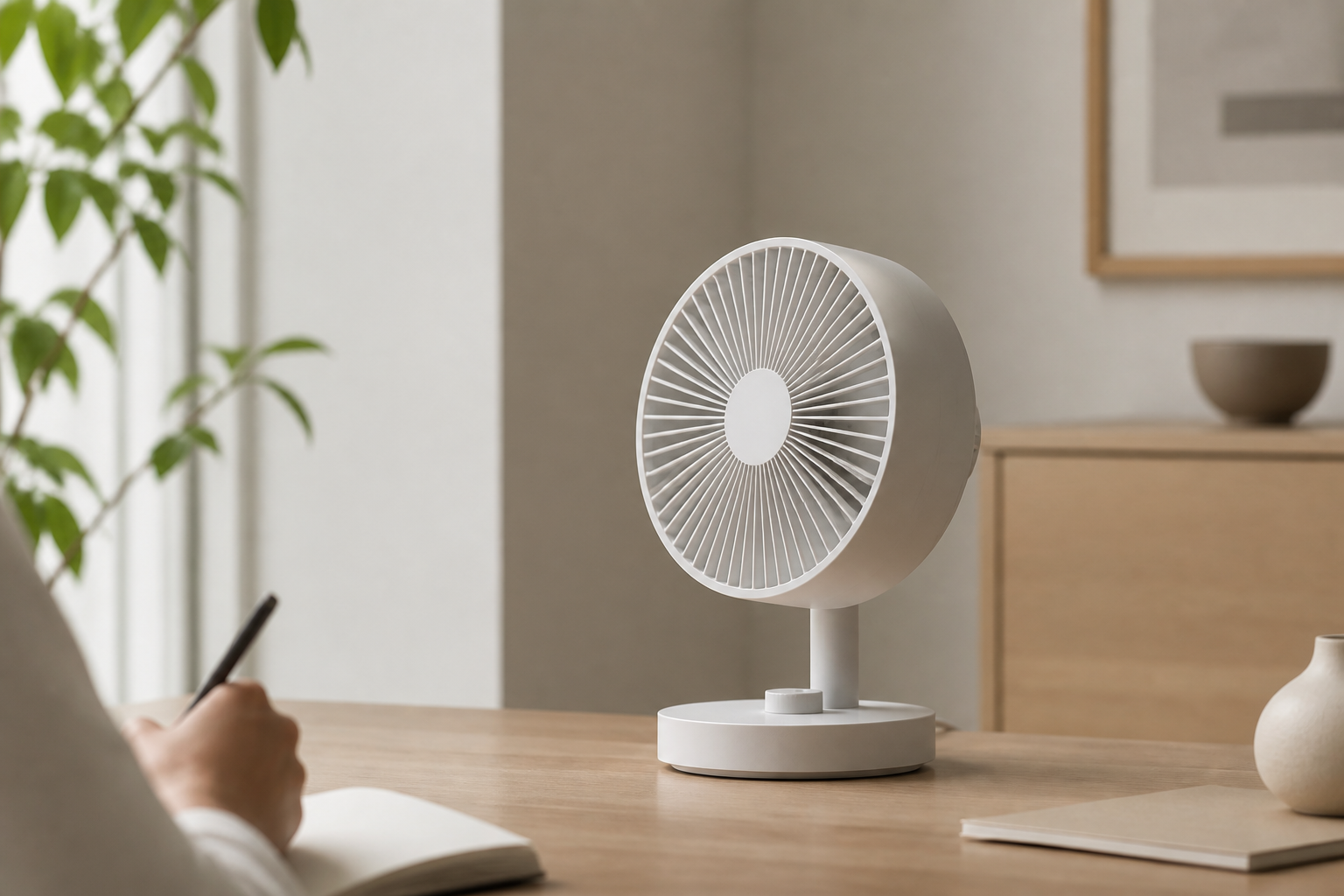 Welke bureauventilator koop je voor een stille werkkamer?