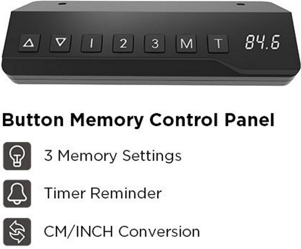 Zwarte Knopbediening Herinneringspaneel Digitale Weergave 84 6
