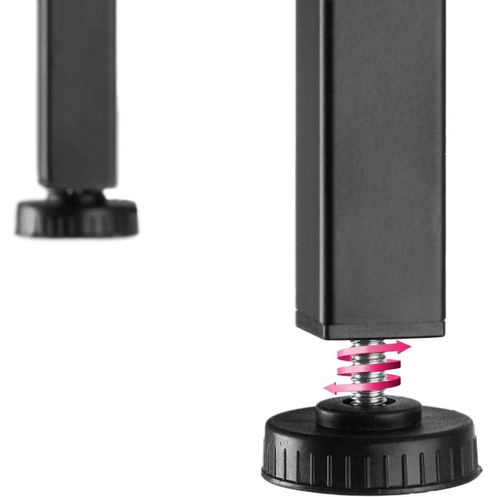 Verstelbare Meubelpoot Veermechanisme Zwarte Basis